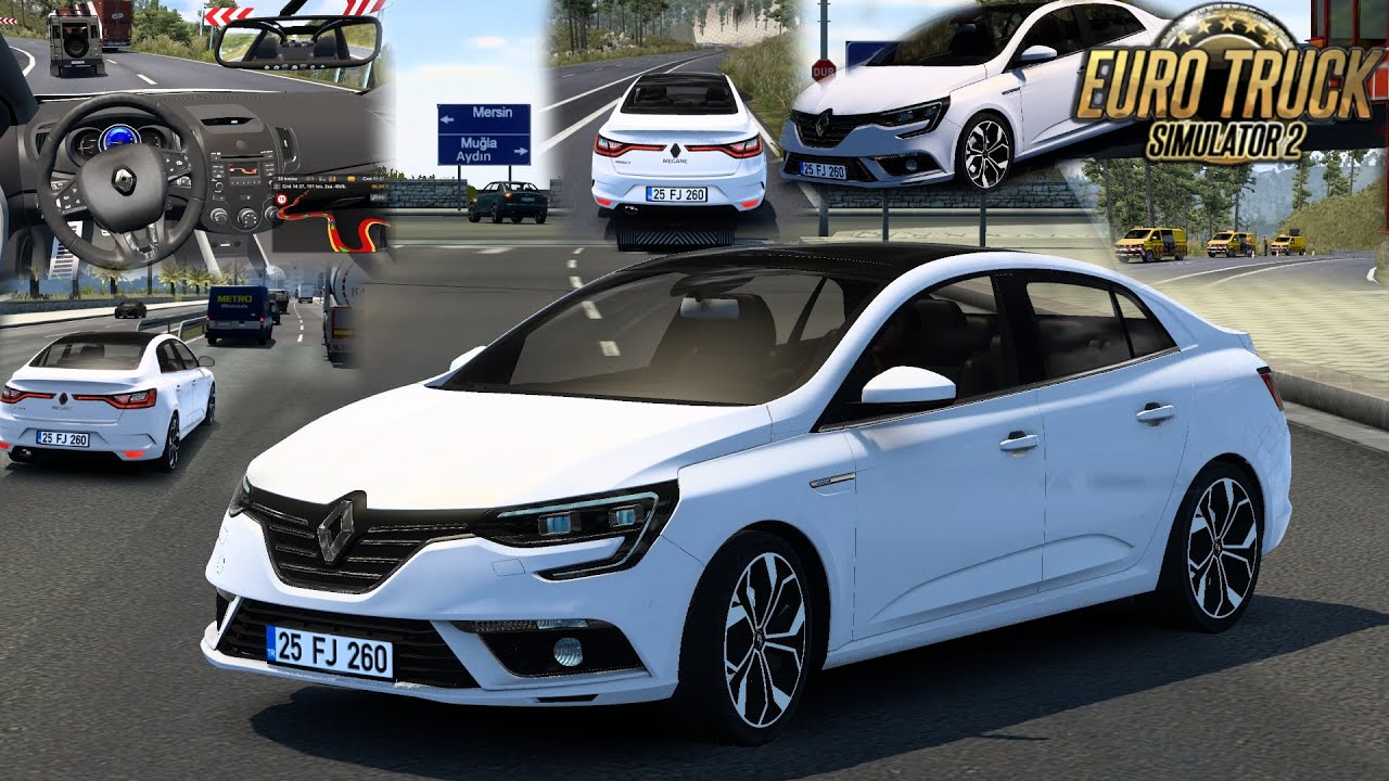 Euro Truck Simulator 2 Update - Renault Megane 4 2022 | KONYA - ANTALYA ARASI TEHLİKELİ YOLLAR? !!!