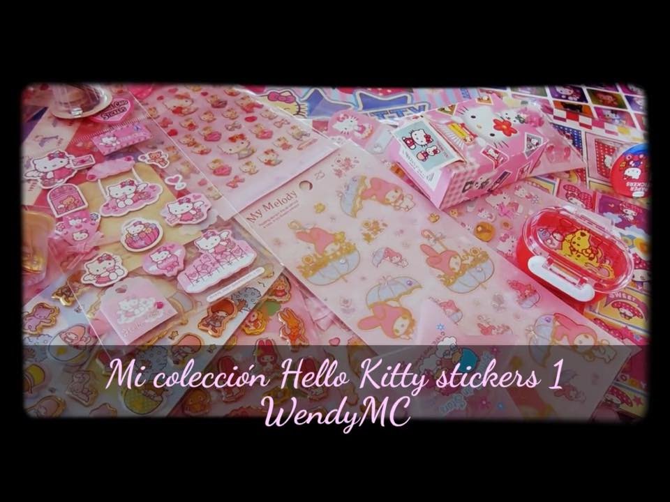 Mi coleccion Hello Kitty ハローキティ STICKERS 1