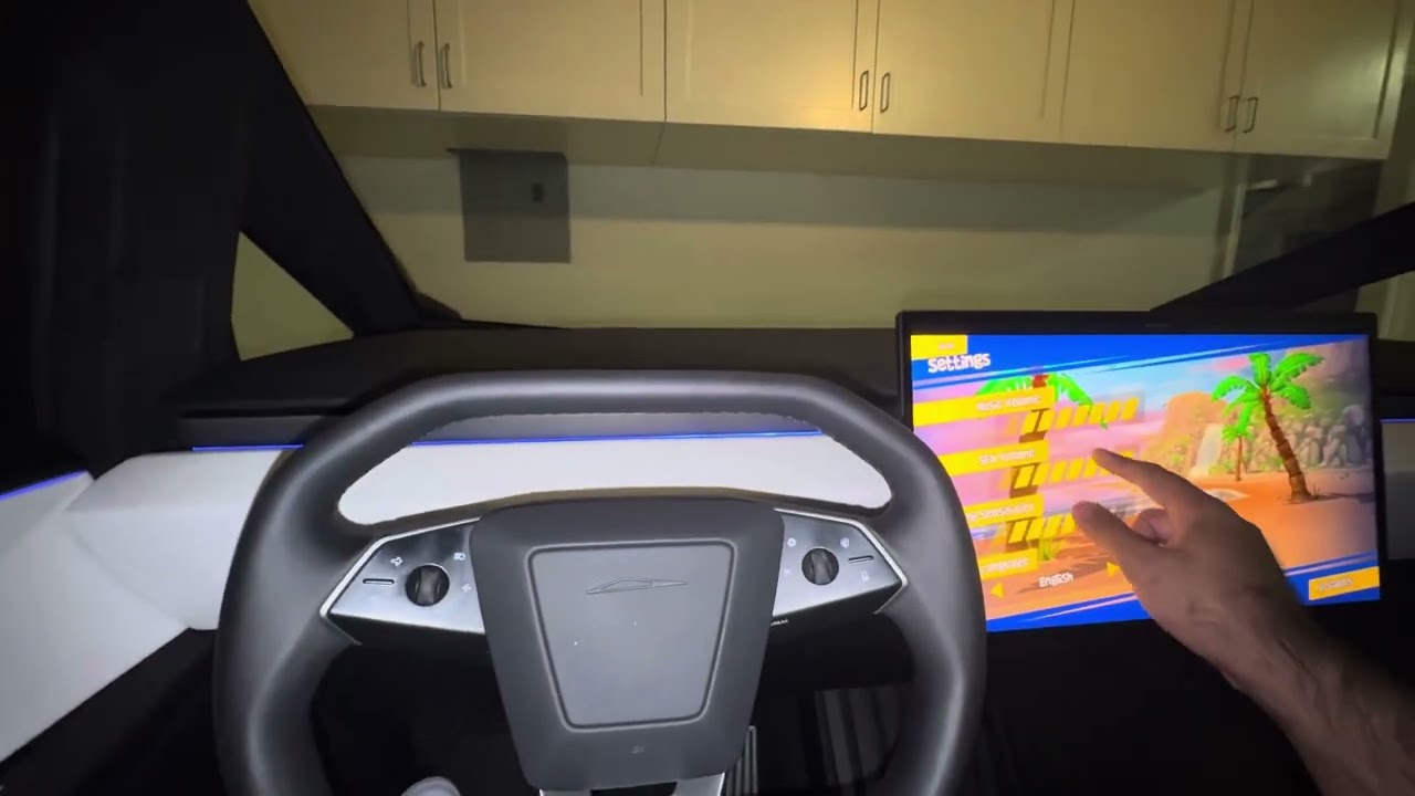 Tesla Beach Buggy with Steer by Wire on Cybertruck