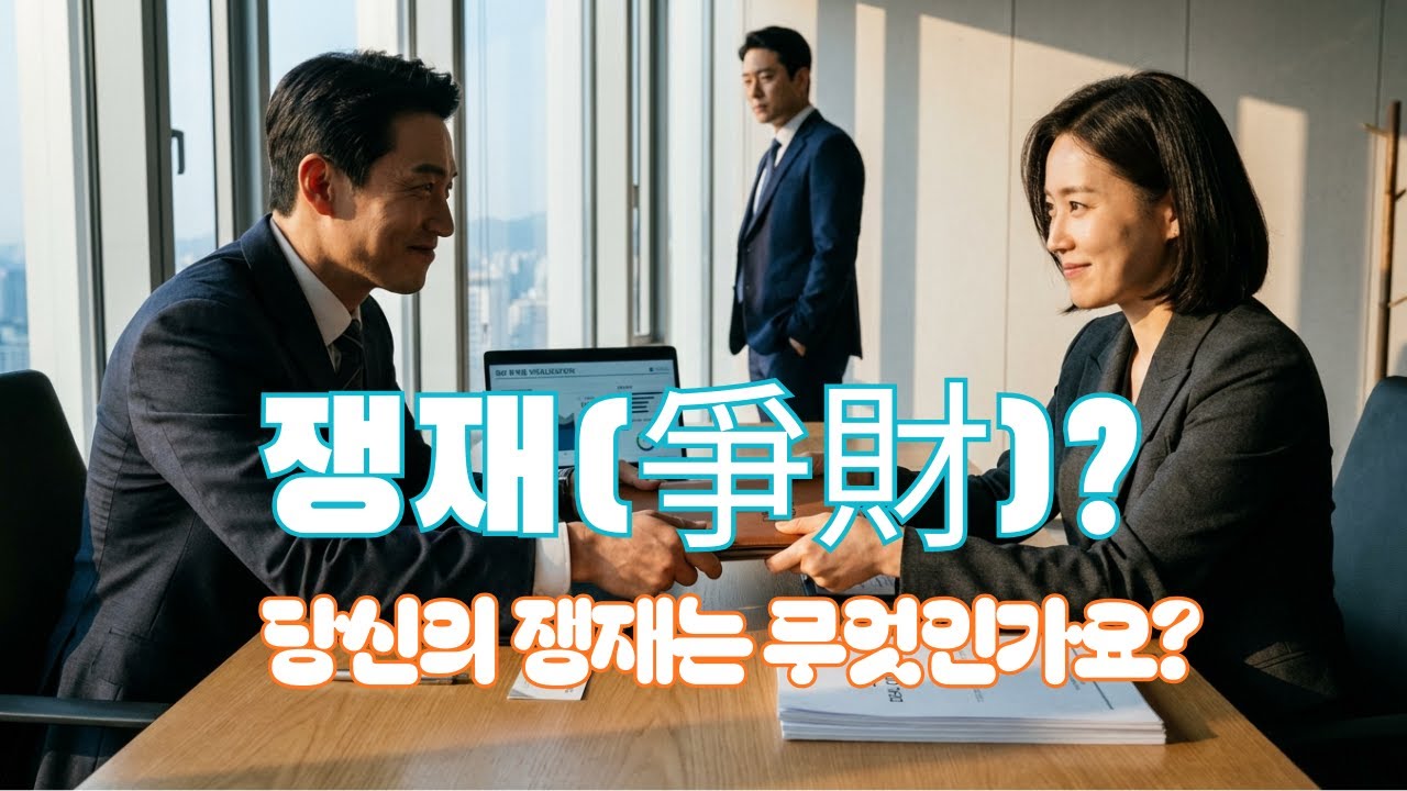 도경선생의 명리강좌 : 쟁재의 의미: 당신 사주의 쟁재는 안녕하신가요?