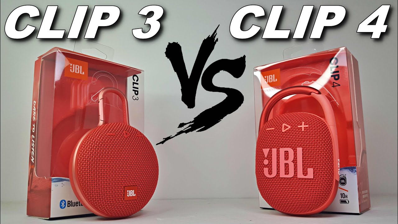 JBL CLIP 3 VS JBL CLIP 4 [SOUND TEST]