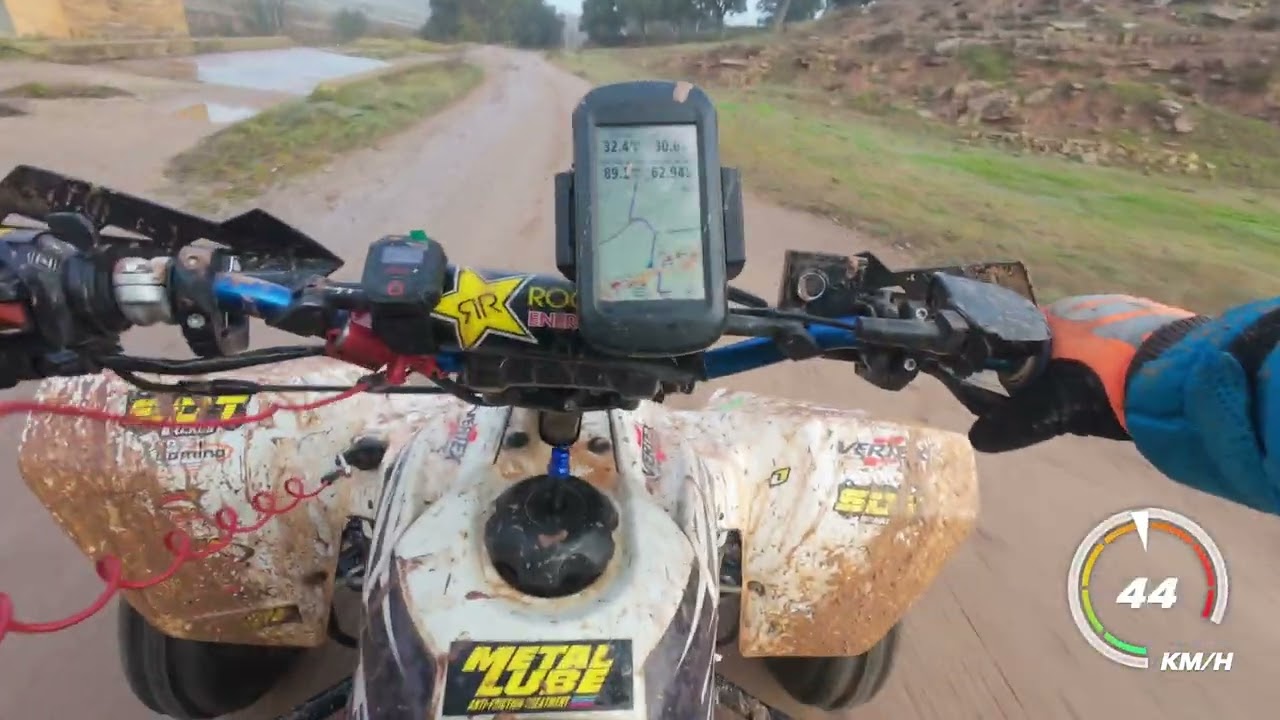 SUZUKI LTR 450 RIDE. Montmajor 8/2/26  #ltr450  DEL SOL A LA NIEBLA INTENSA #quads