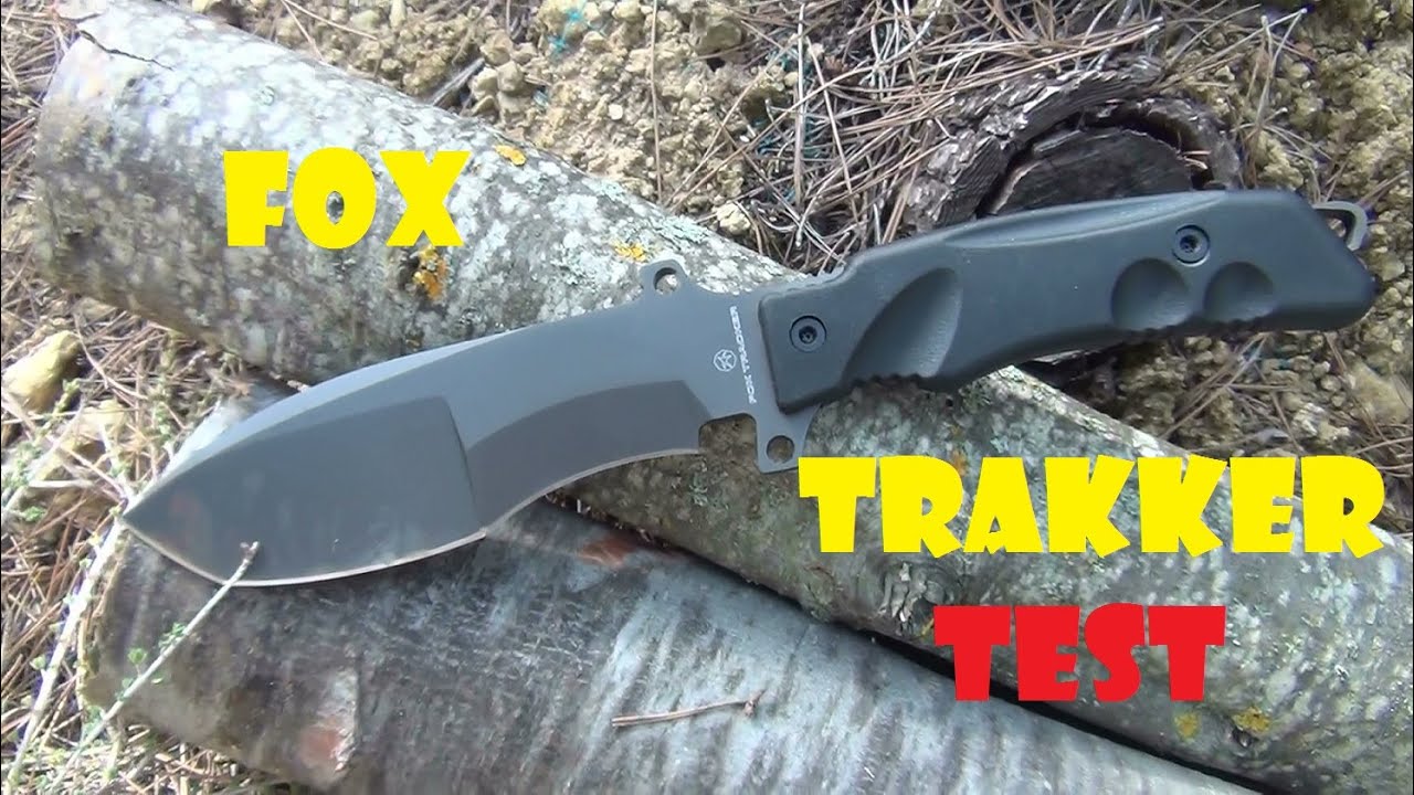 Pruebas Fox Trakker Sniper Knife FX-9CM01B