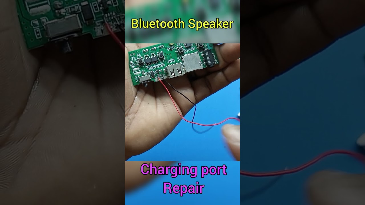Bluetooth Charging Port Repair