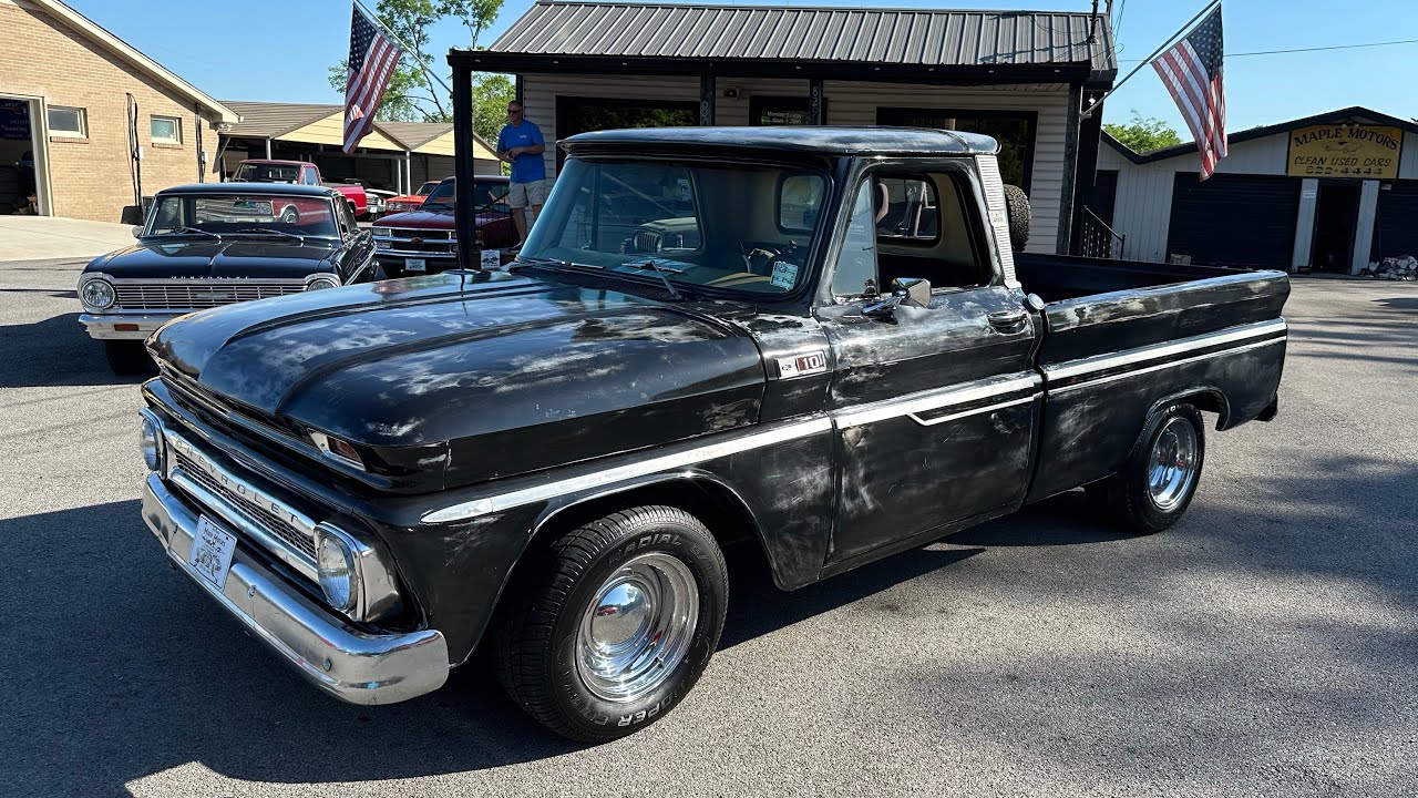 Test Drive 1965 Chevrolet C-10 SWB SOLD $17,900 Maple Motors #2596