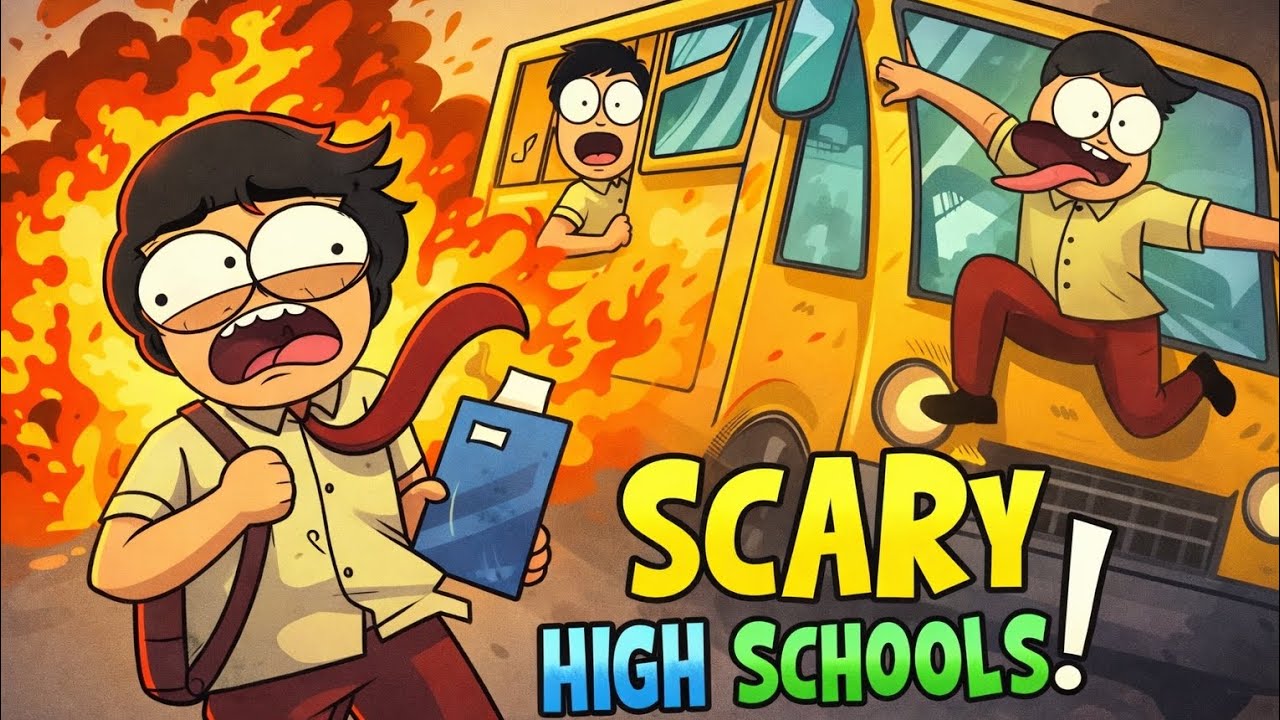 Scary School Life in India |  Van Driver Vs Auto Driver | Time Pass NO.1