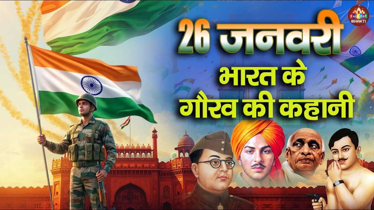 26 जनवरी 2026 स्पेशल कथा - वीरों की गाथा - हर वीर को मेरा सलाम आ गए देश के जो काम Republic Day Story