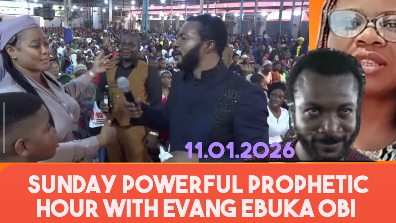Sunday powerful prophetic hour with Evang Ebuka Obi #zionprayermovementoutreachlive 