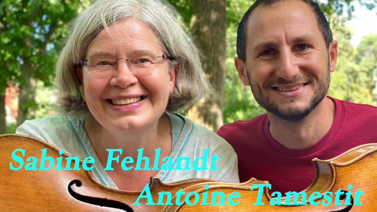 Play the Violin sheet music with A.Tamestit & S.Fehlandt/ Telemann: Concerto for 2 Violas TWV 52:G3