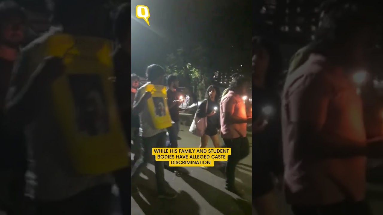 'Justice for Darshan Solanki': IIT Bombay Students Organize Candle March | The Quint