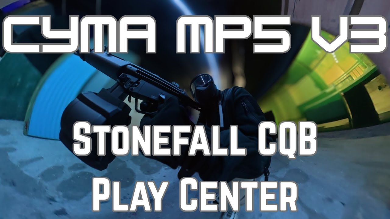 Stonefall CQB Play Center - Gel Blast Sunday Session (Cyma MP5 V3 All-Stock)