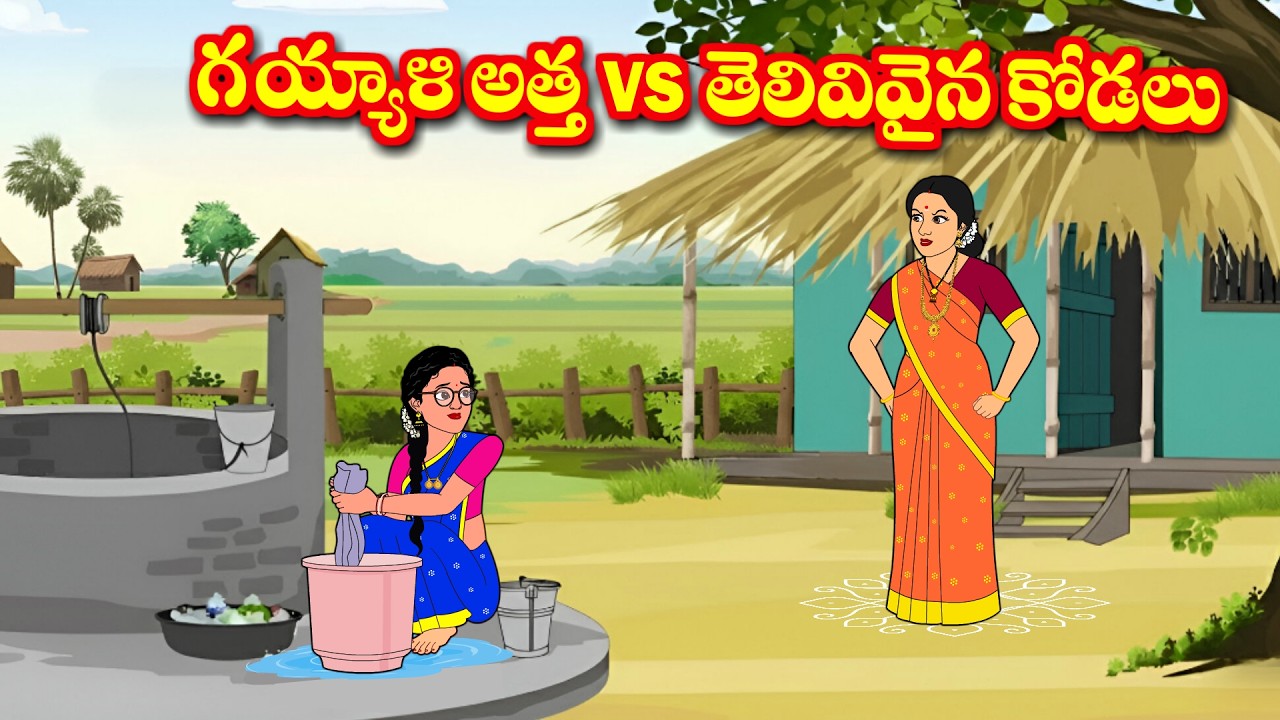 గయ్యాళి అత్త vs తెలివివైన కోడలు Telugu kathalu - Telugu moral stories - Stories in telugu