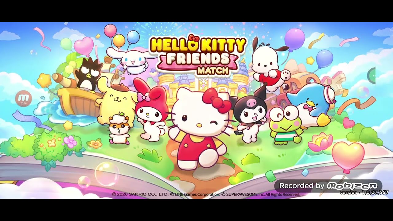 Hello Kitty Friends Match Level 360-364