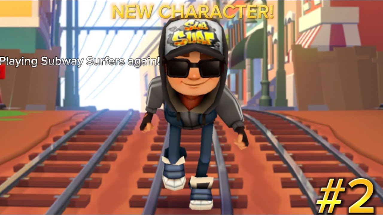 NEW CHARACTER!! Playing Subway Surfers again! (I’m still bad) #subwaysurfers