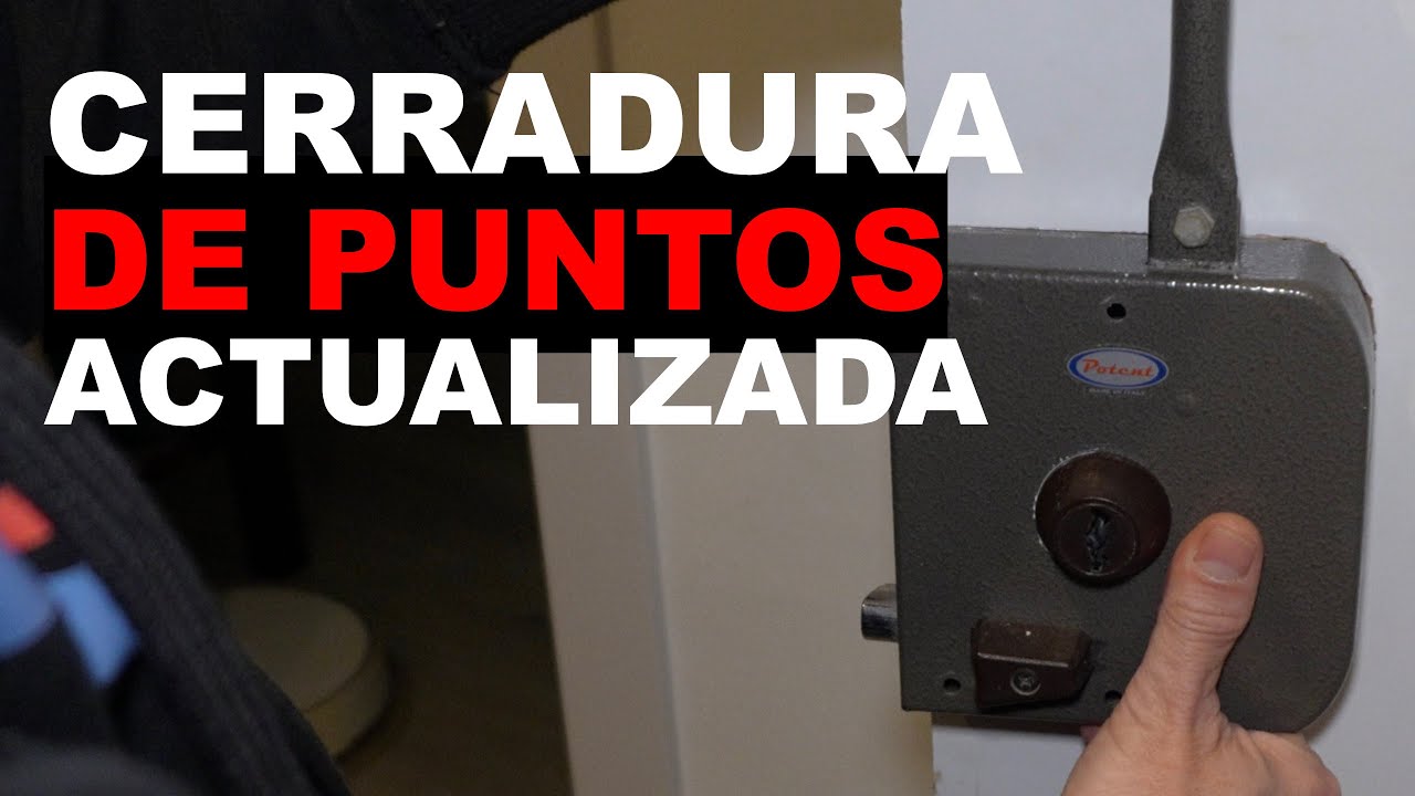 Actualizamos esta CERRADURA DE PUNTOS a PERFIL EUROPEO - Protegeo TV