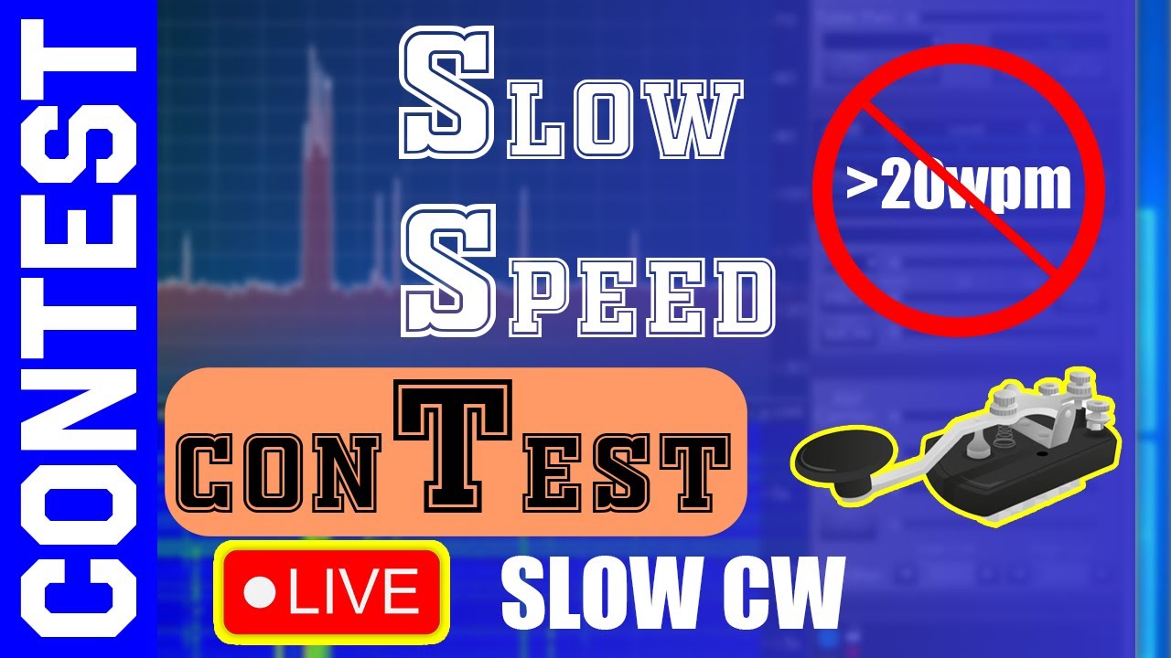 SST Live!  - Slow Speed CW Contest #cw