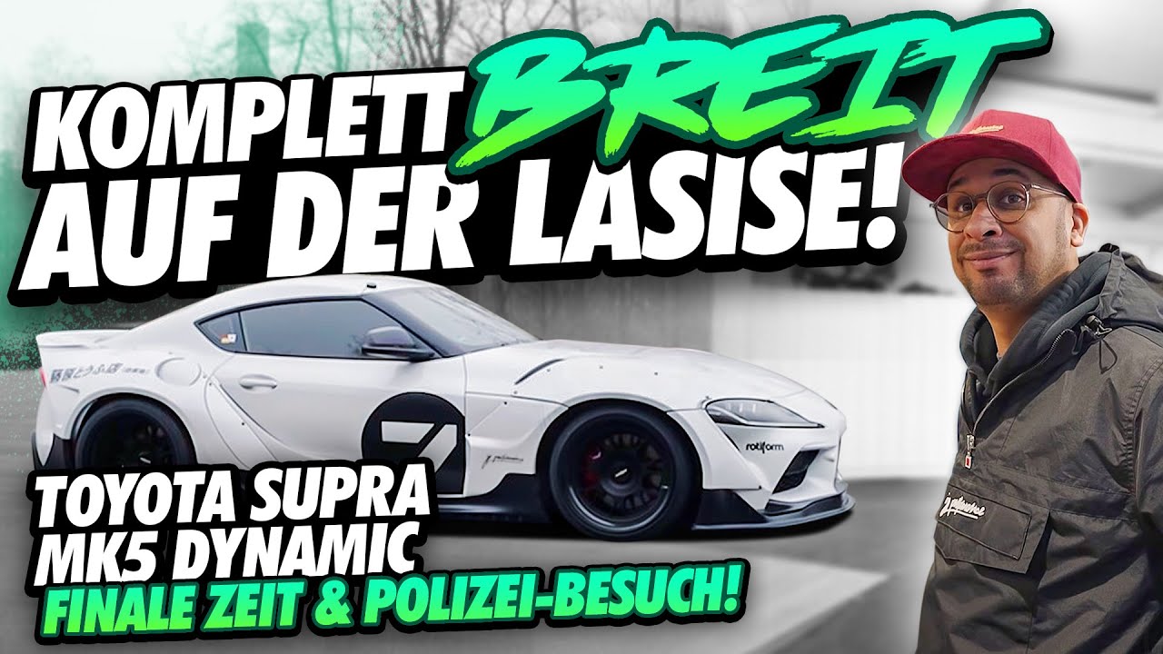 JP Performance - Komplett BREIT auf der LaSiSe! | Toyota Supra MK5 Dynamic