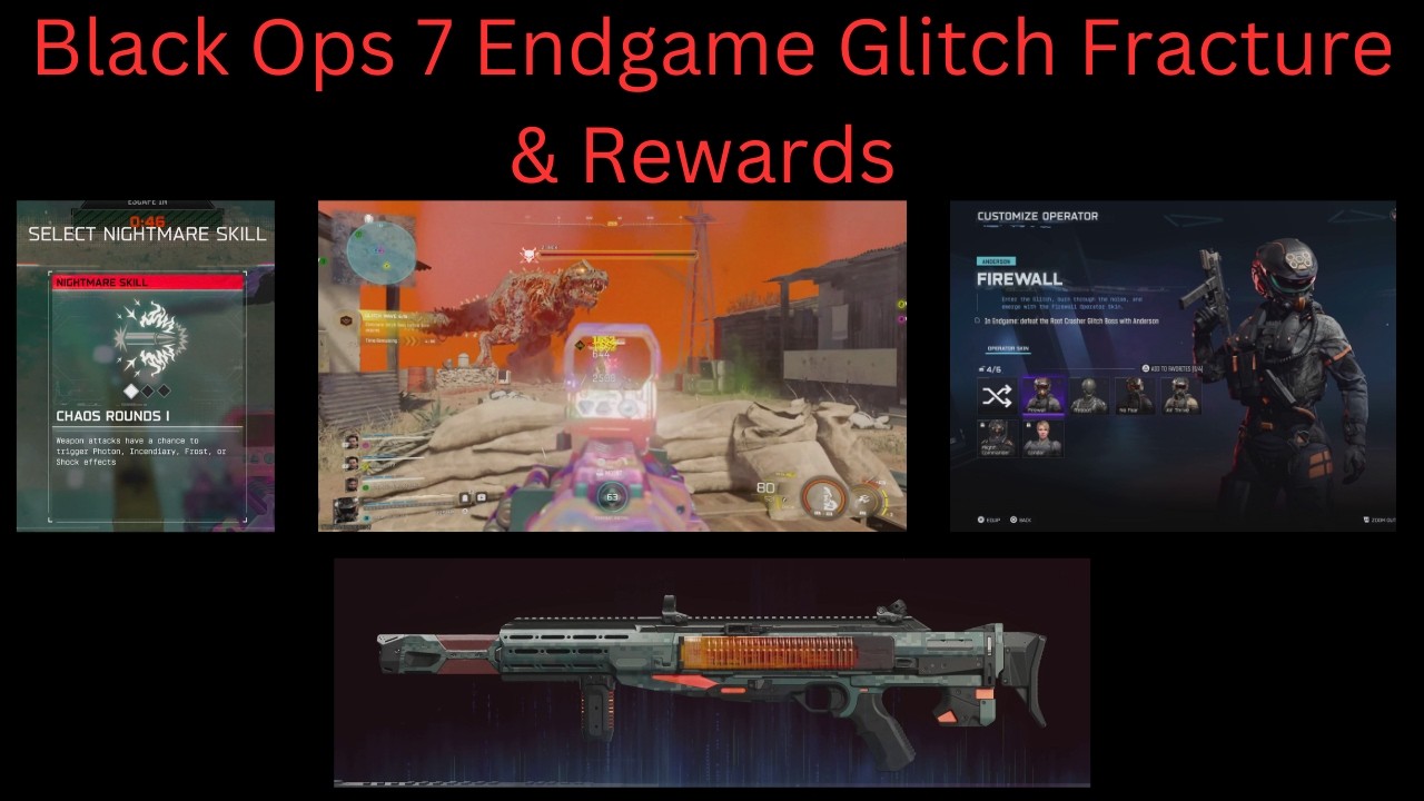 Black Ops 7 Endgame Full Glitch Fracture Playthrough and Rewards