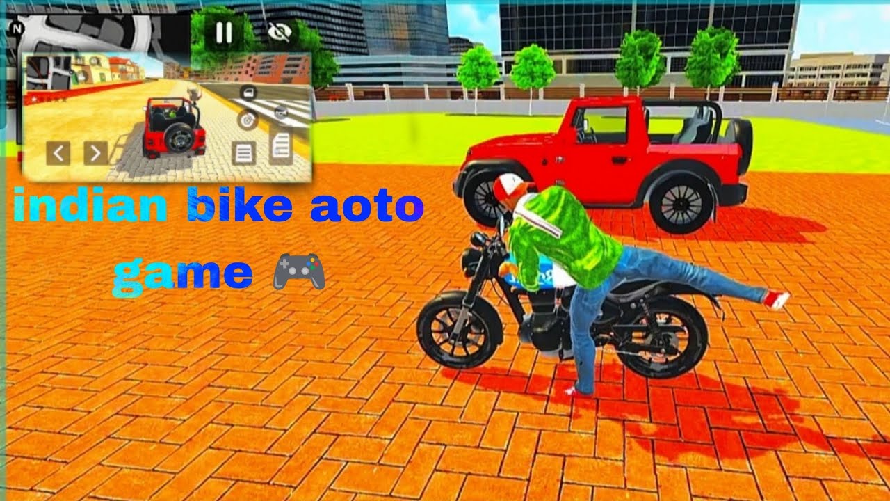 Indian bike aoto game 🎮#long video#ytcomedyvideo#saurabh_saini_official55