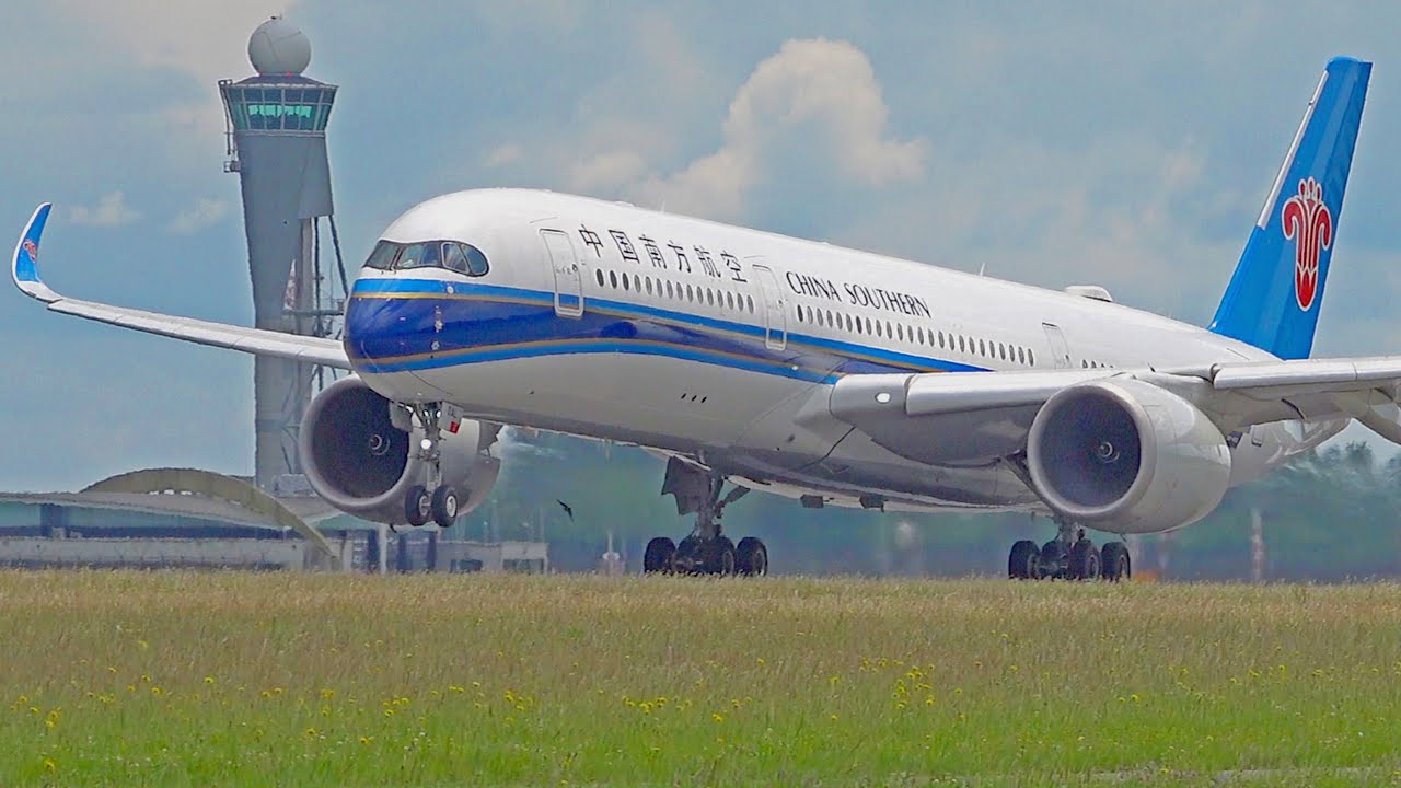 +35 Minutes HEAVY TAKE OFFS & LANDINGS | B747-8F, B777, A350 | Amsterdam Schiphol Airport Spotting