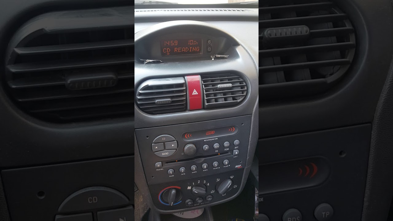 Prueba estereo Corsa 2 lector cd mp3