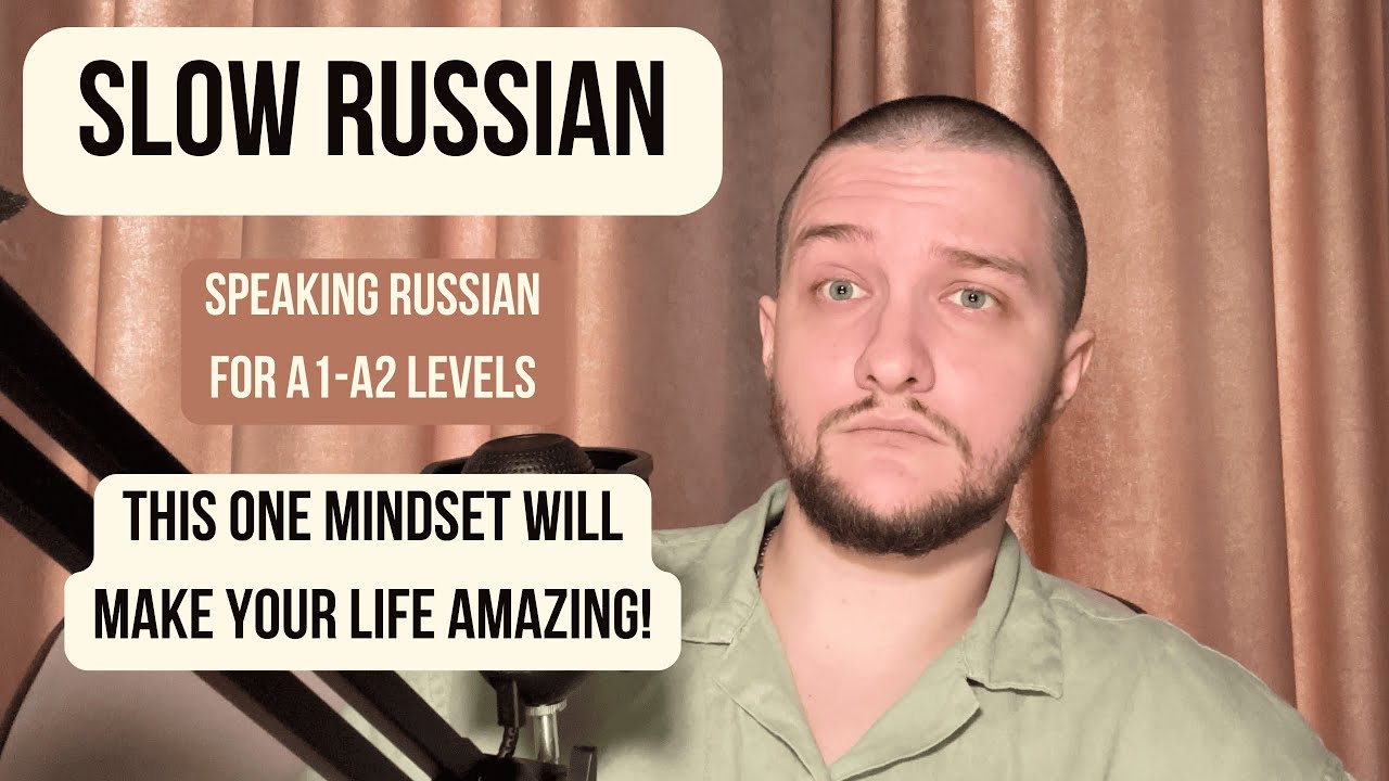 Learn Russian Easily | Slow & Clear Russian for A2-B1 with English and Rus Subtitles and Exercises