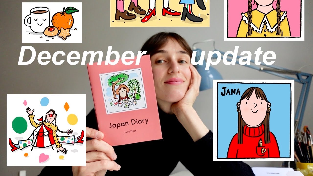 December in Berlin, recent illustrations and my first zine!