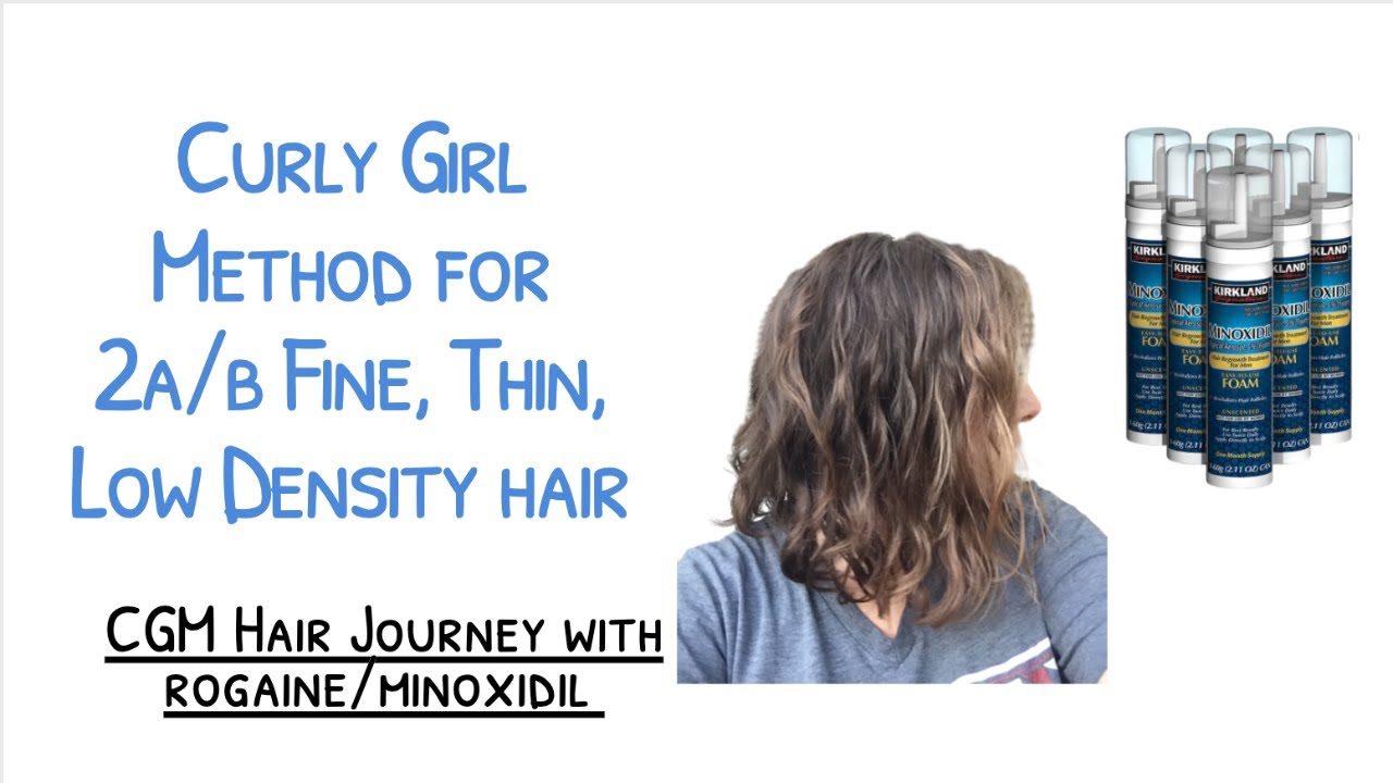 Curly Girl Hair Refresh 2a, 2b fine, low density hair - Day 3