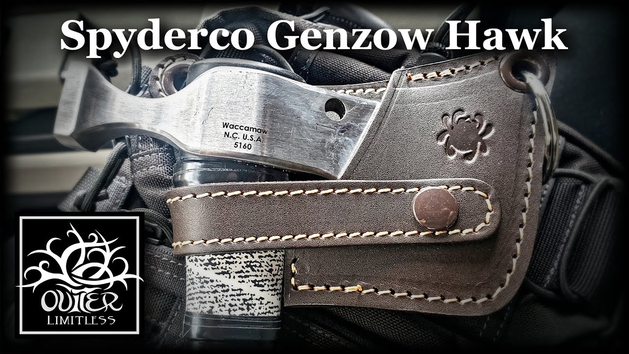 ХУДШИЙ топор, который когда-либо тестировал Wranglerstar!!! Spyderco Genzow Hawk