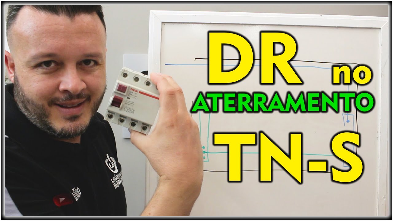 Como INSTALAR Dispositivo DR no Quadro c/ Aterramento TN-S? Aterramento TN-S é compatível c/ disp DR