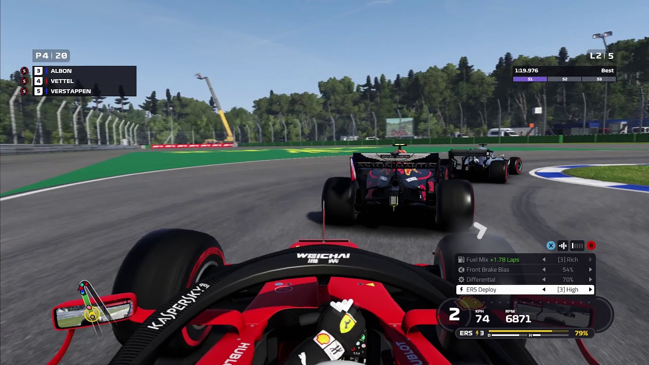 F1 2019 - Sebastian Vettel - Germany [Xbox One S Gameplay]
