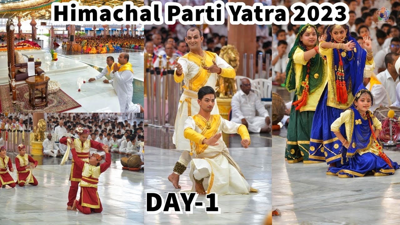 Kathak - Naati - Jhamaakra | Himachal Parti Yatra 2023| Prashanthi Nilayam | Om Sai Ram