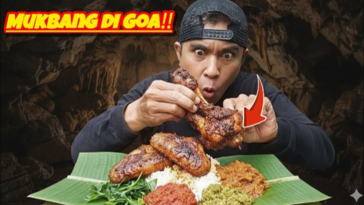 MUKBANG SAYAP AYAM BAKAR KHAS... PEDAS GURIH 