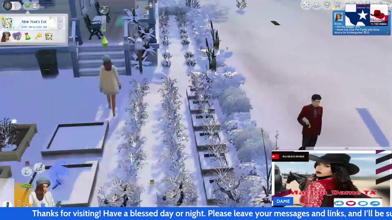 #Sims Game35Good morning, everyone.