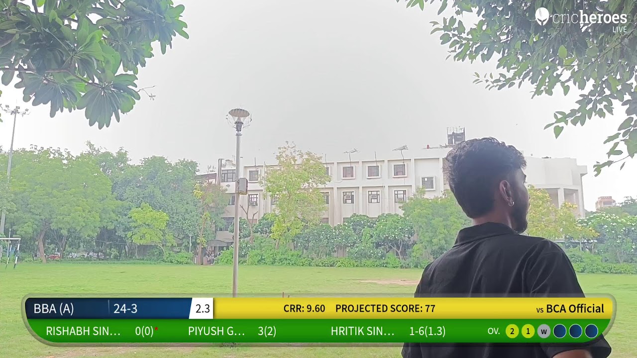 Live Cricket Match | BBA (A) vs BCA Official | 02-Aug-24 11:36 AM 8 overs | Inter-department Cricket