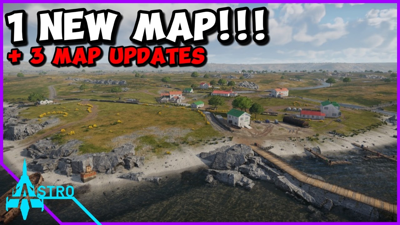 1 NEW Map + 3 Map Updates Are Coning Next Major Update - War Thunder News 