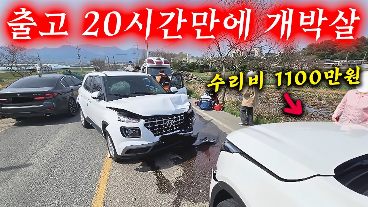 신차 뽑고 하루도 못 가서 개박살, 내 멘탈도 개박살 2025최신블랙박스모음집 I 그것이 블랙박스