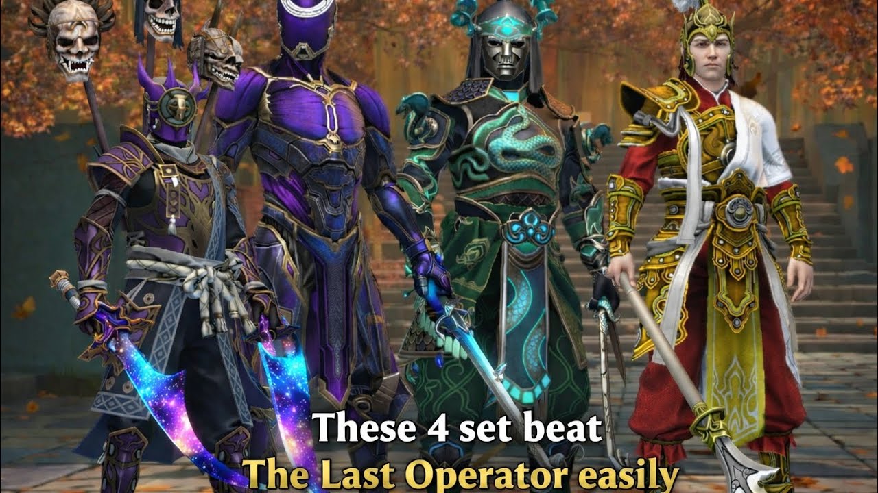 4 Premium set that can beat The Last Operator easily