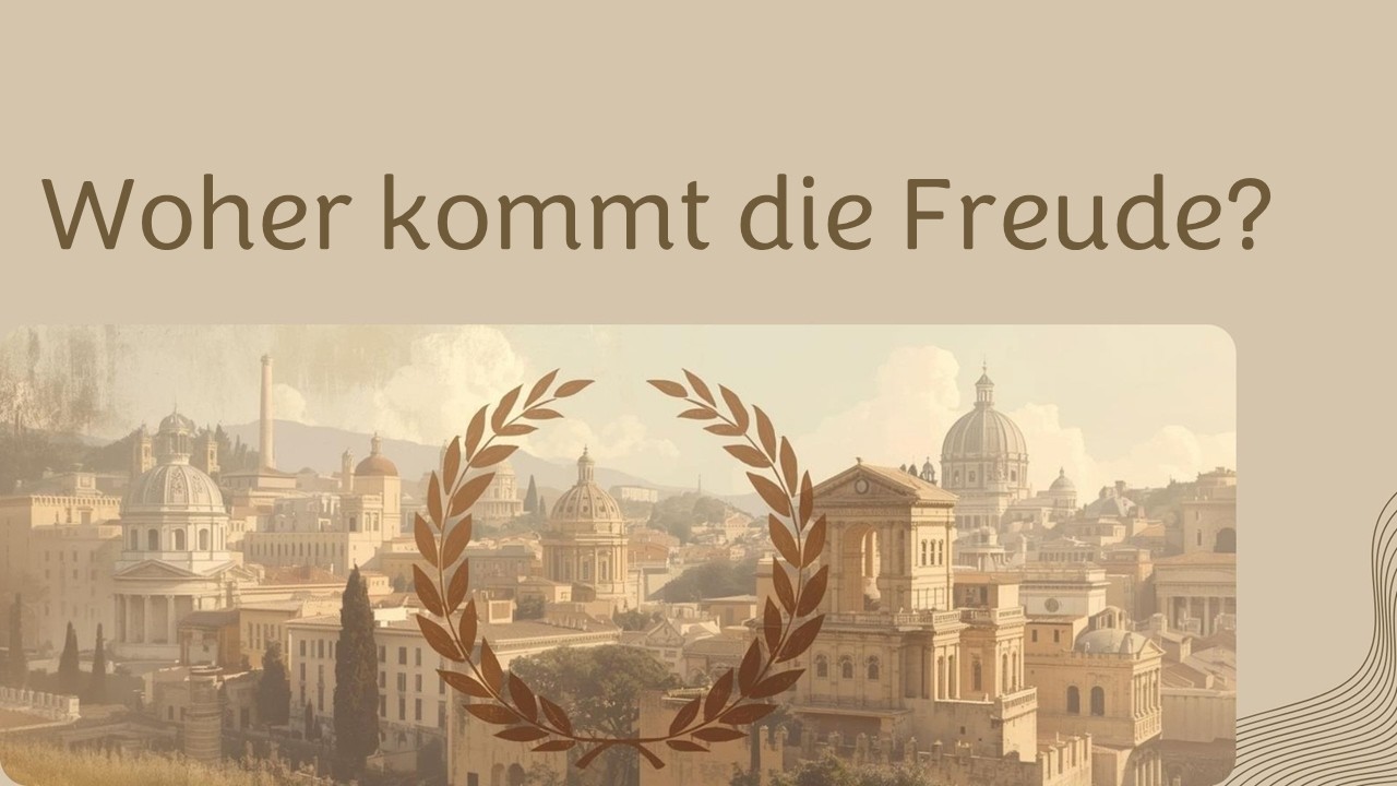 Woher kommt die Freude - Predigt von Chris Günzel