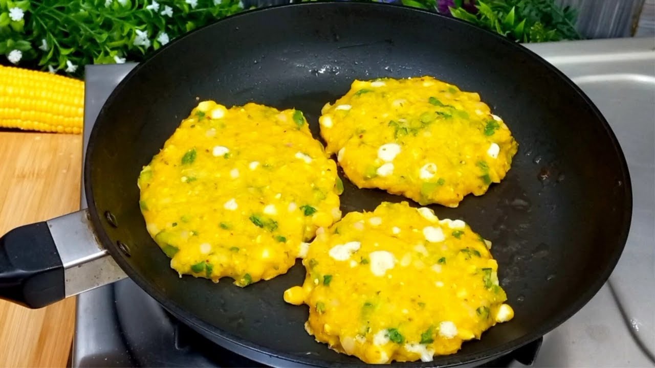 Crispy Corn Nuggets Recipe | Best Corn Fritters Recipe | Quick & Easy Recipe | Sweet Corn Recipes