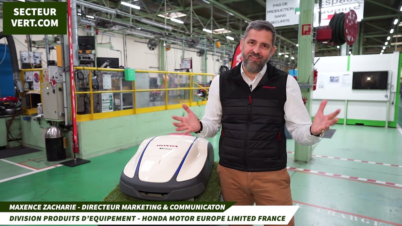 HONDA FRANCE : Maxence ZACHARIE - Nouvelle gamme Miimo, la nouvelle génération de tondeuses-robots