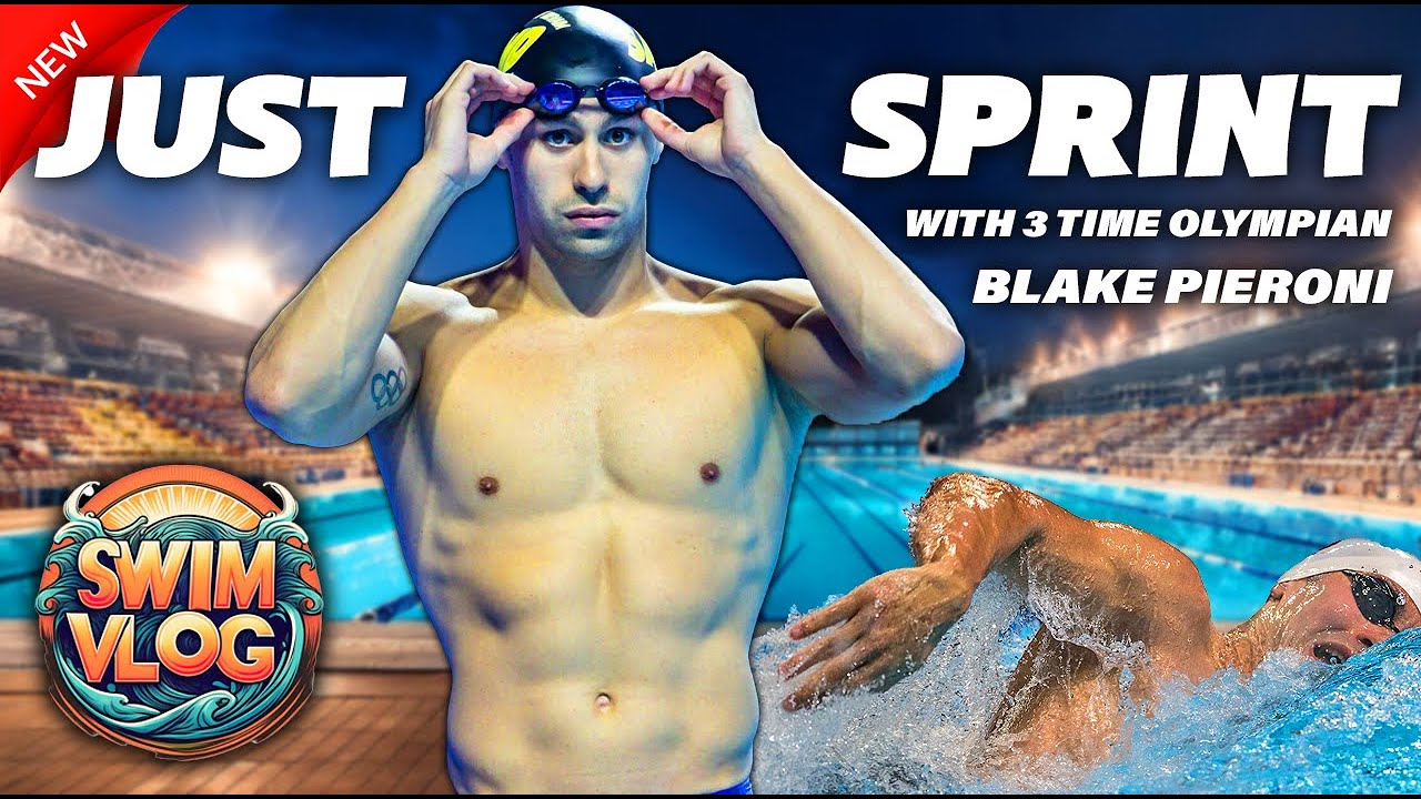 LACTIC ACID Swim Training | How Athletes Build Race Tolerance | Blake Pieroni's Work Out