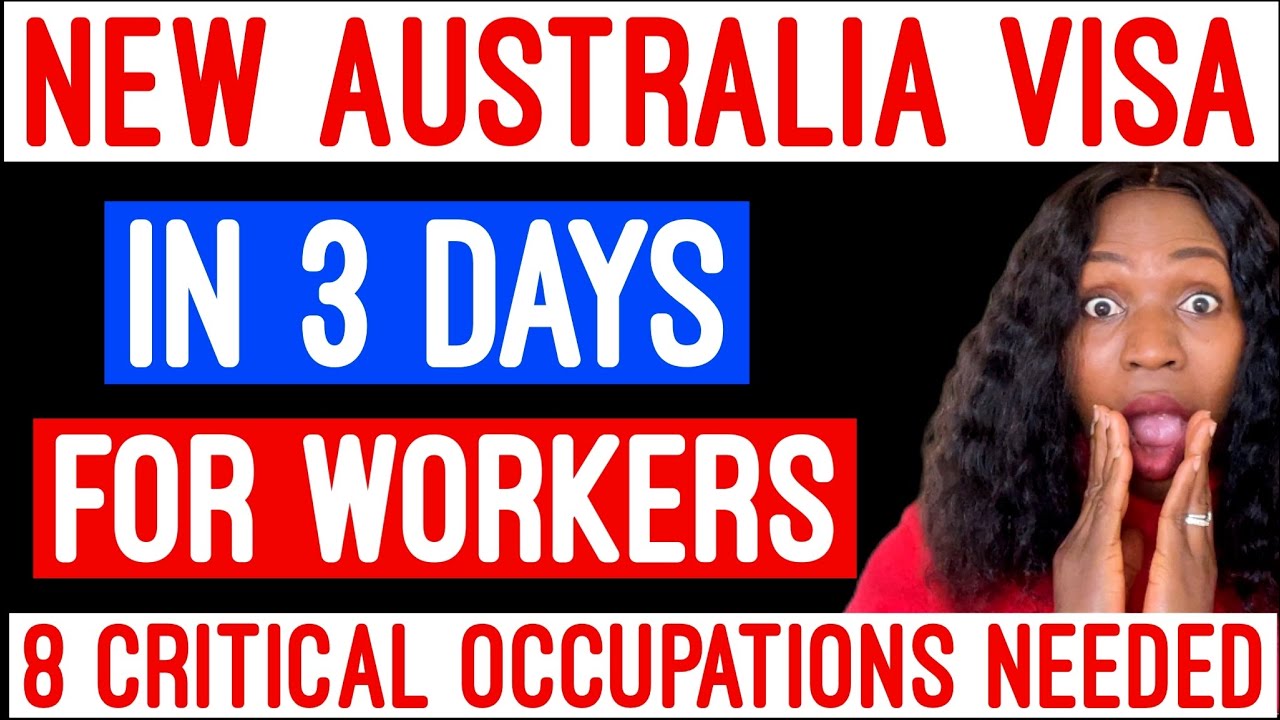 AUSTRALIA VISA UPDATE 2022 | NEW AUSTRALIA WORK PERMIT VISA IN THREE DAYS | IMMIGRATE WITH AMMY