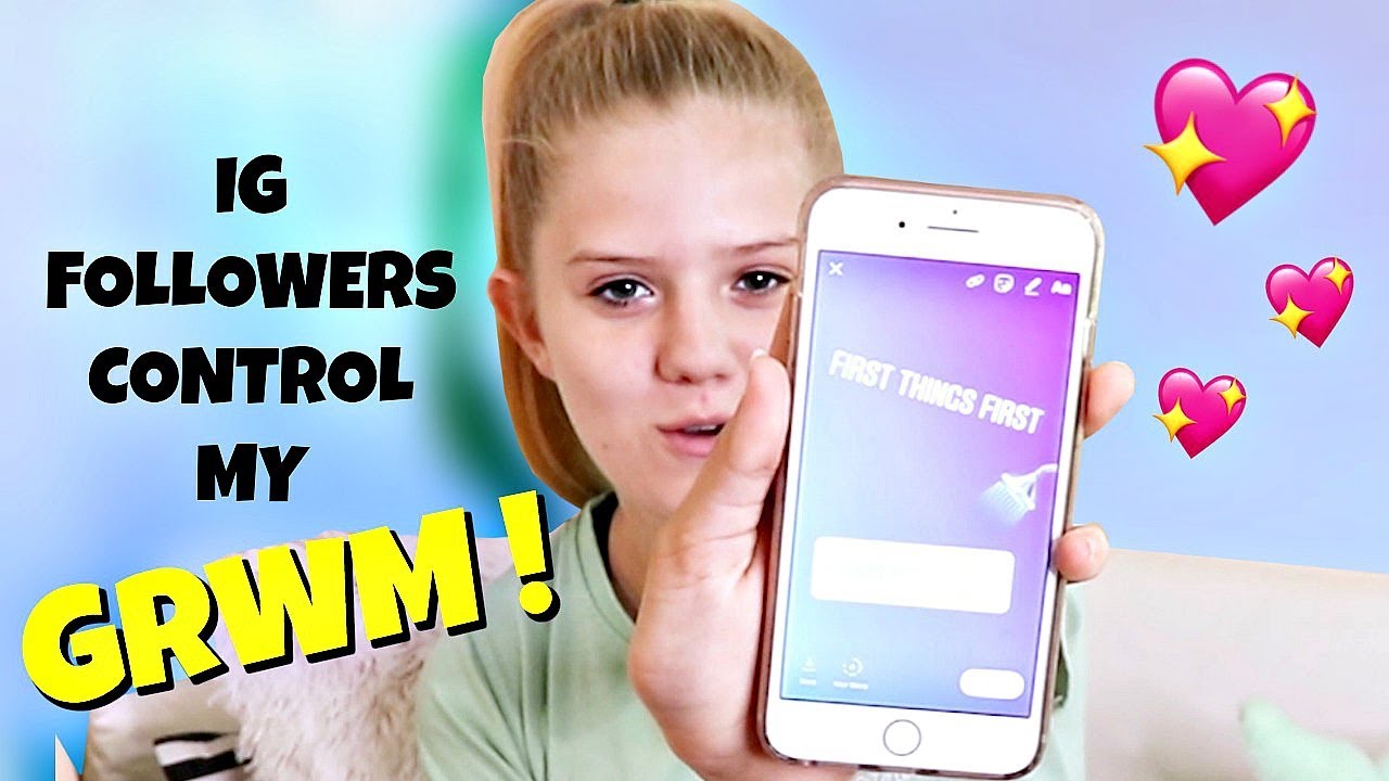 GRWM Instagram Followers control my style | Nessa Grace