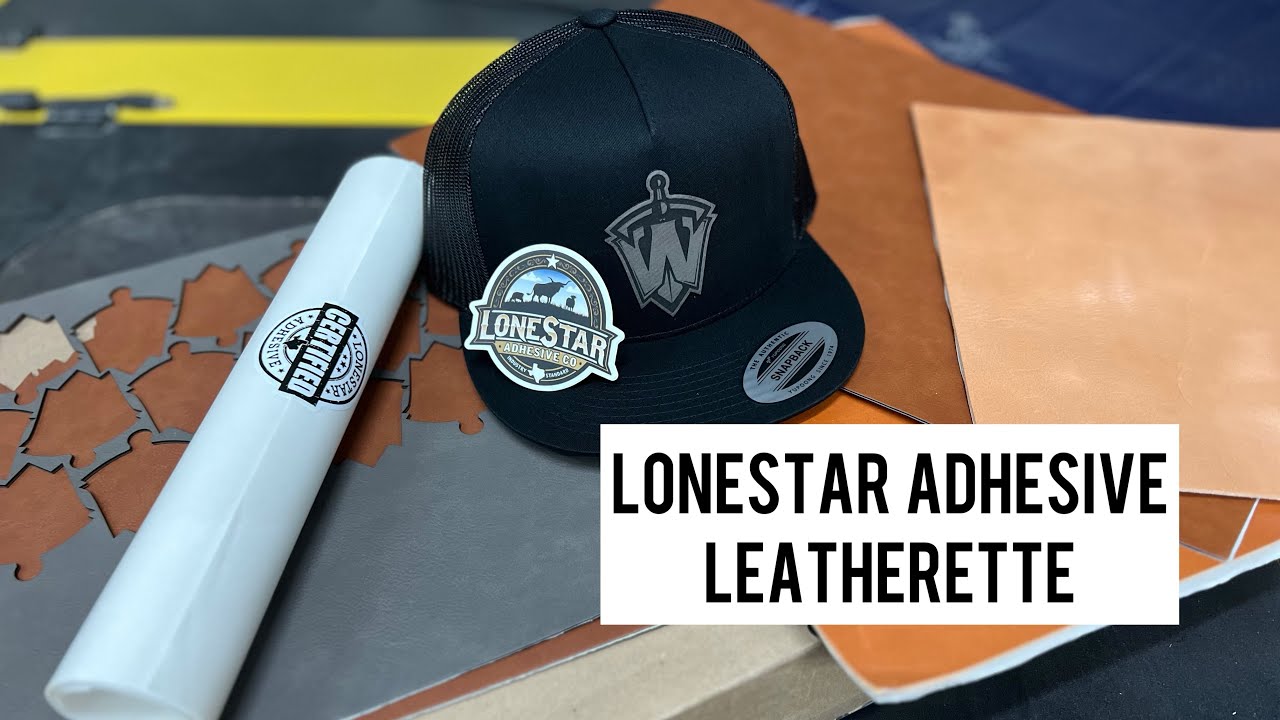 Клейкая искусственная кожа LoneStar | Тестирование и нашивки на шляпы