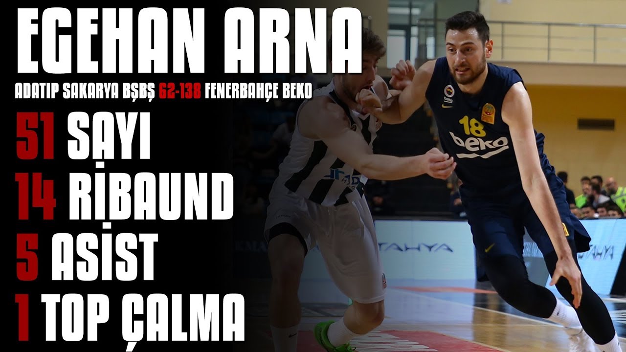 Maçın Yıldızları | Egehan Arna - 51 Sayı, 14 Ribaund - Fenerbahçe Beko