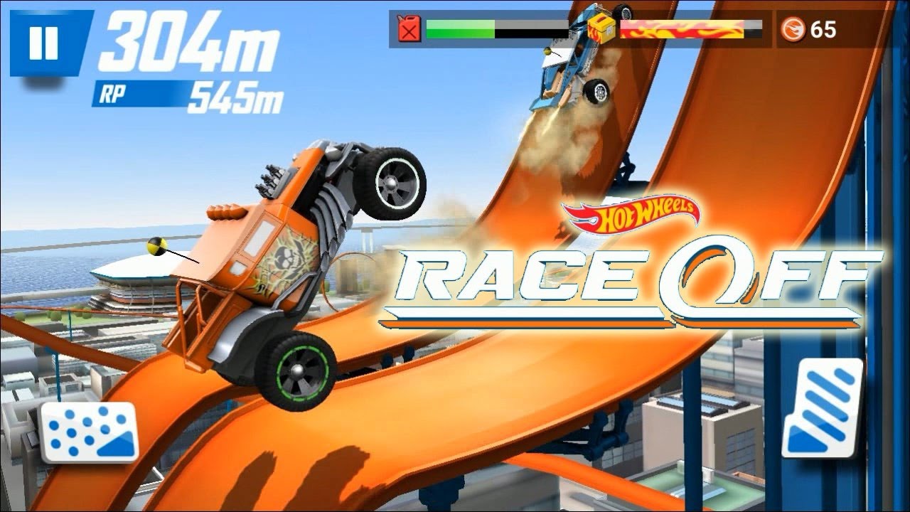 Hot Wheels Race Off App Gameplay