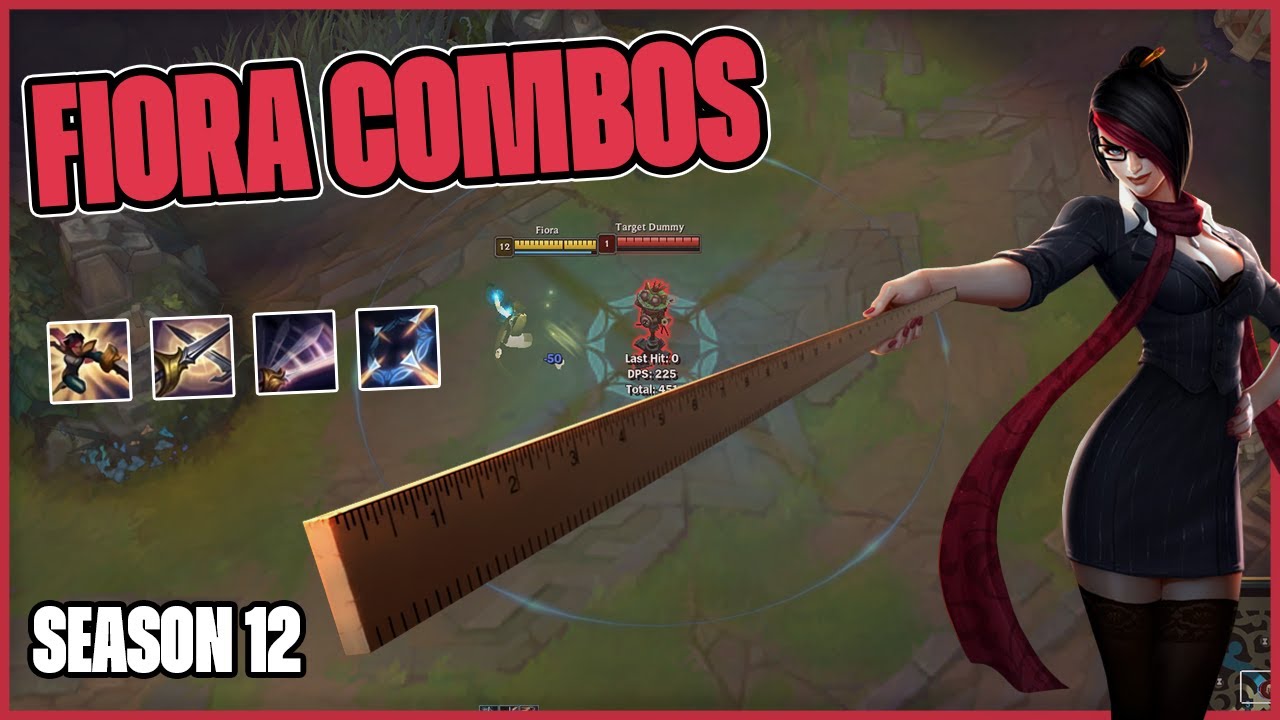 Fiora Combos - CARRY in Season 12