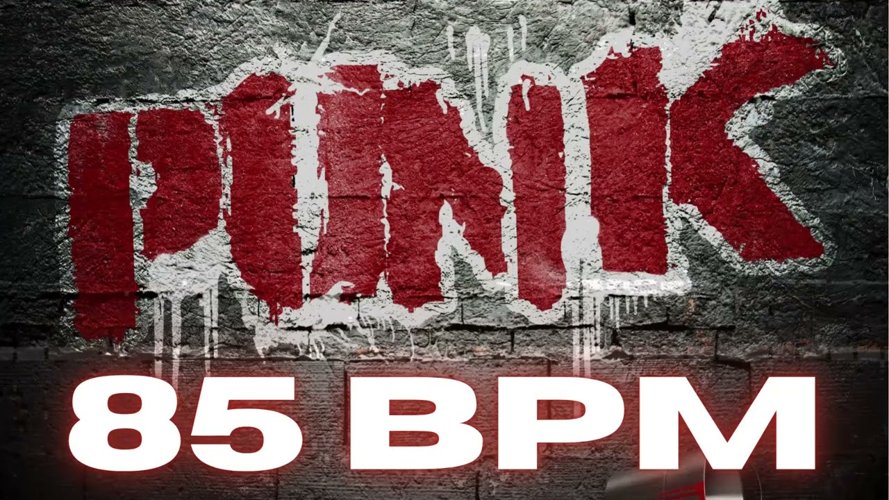 85 BPM - Punk Rock Drum Beat - Loop 1
