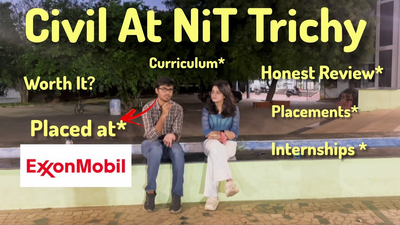 From Civil Engineering to One of the World&rsquo;s Largest Oil & Gas Companies | Nit Trichy Reality
